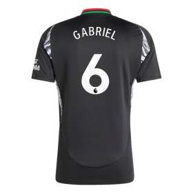 Arsenal Gabriel 6 Venkovní 2024-25 - Fotbalové Dresy (S/S)